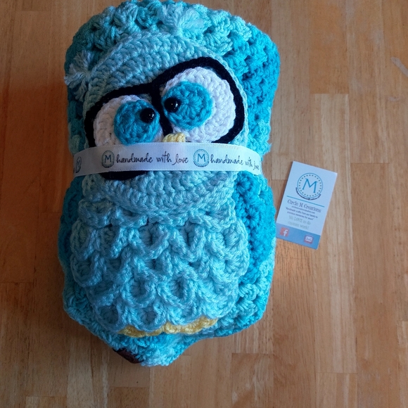 Hand Crochet Baby Blanket - Picture 3 of 4